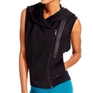 Nike Tech Fleece Moto Full Zip Small Black Vest